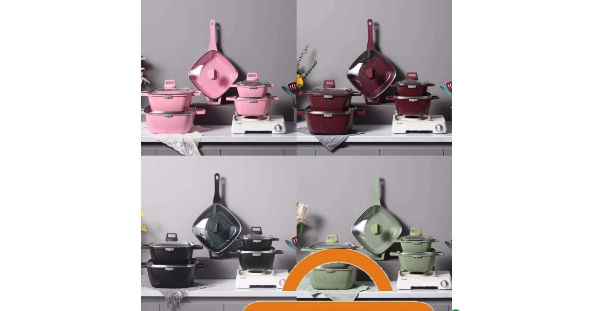 Granite Pots coating - Cookware set | G-Class